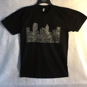 Black Tee Shirt | Built This City on Rock n Roll